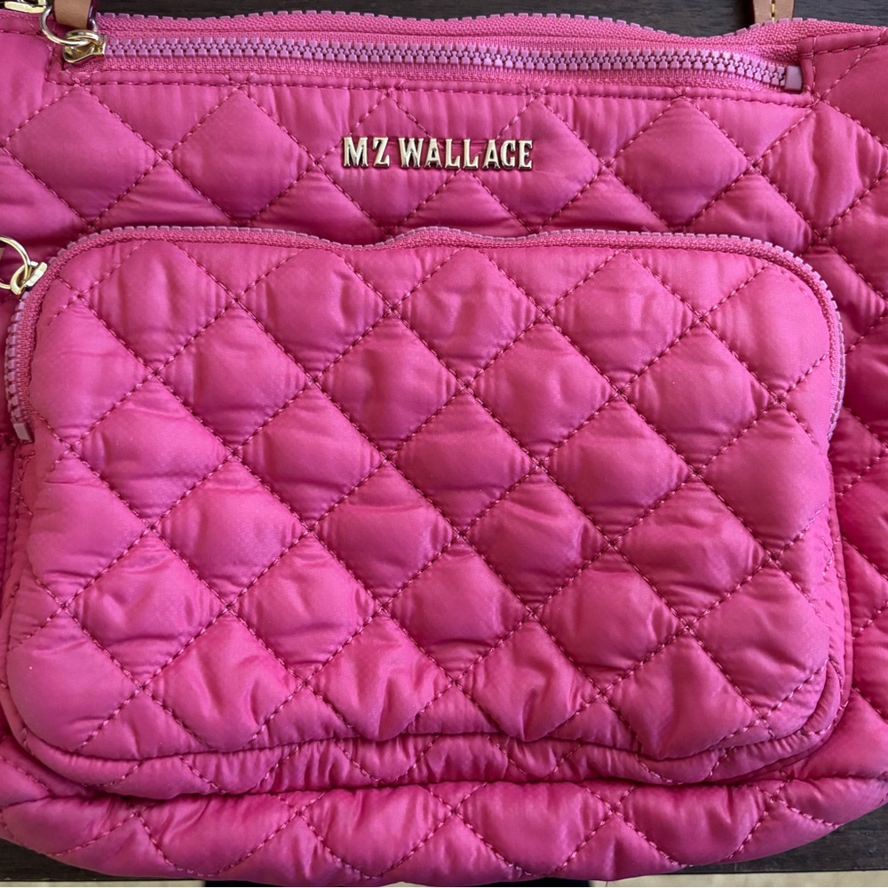 MZ Wallace Raspberry Metro Scout Crossbody Deluxe - Picture 8 of 14